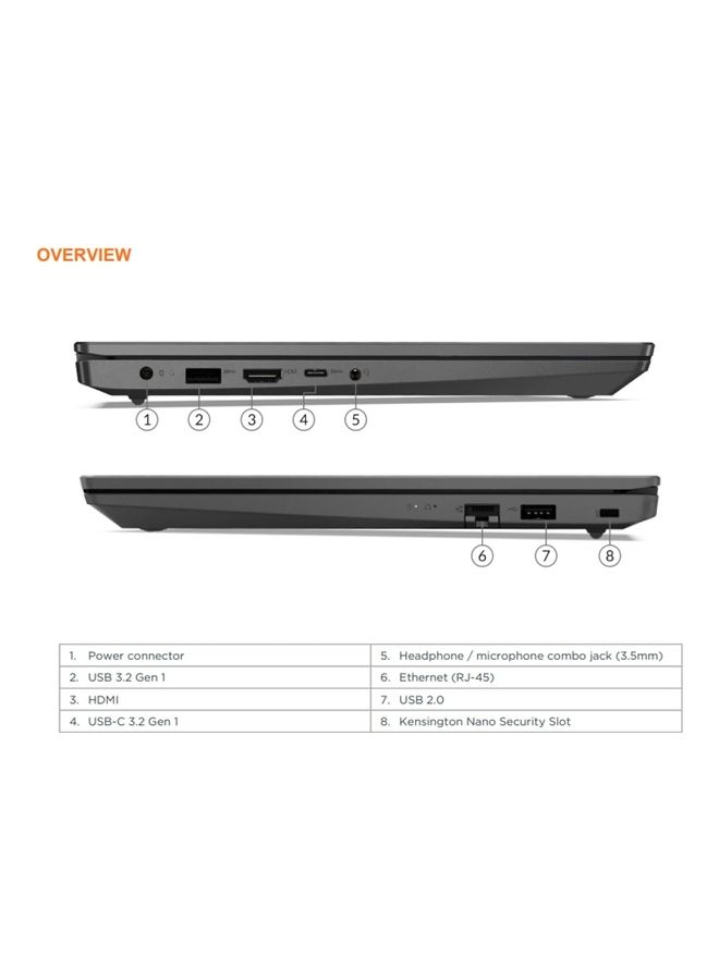 Lenovo - V15 G3 IAP (Upgraded Version) Laptop With 15.6-Inch Display, Core i3-1215U Processor/20GB RAM/1TB SSD/Intel UHD Graphics/Windows 11 English Black - Image 1