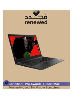 تم تجديده - كمبيوتر محمول Thinkpad T480s بشاشة مقاس 14 بوصة، ومعالج Intel Core i7/الجيل الثامن/ذاكرة وصول عشوائي سعة 16 جيجابايت/محرك أقراص SSD سعة 512 جيجابايت/بطاقة رسومات Intel HD