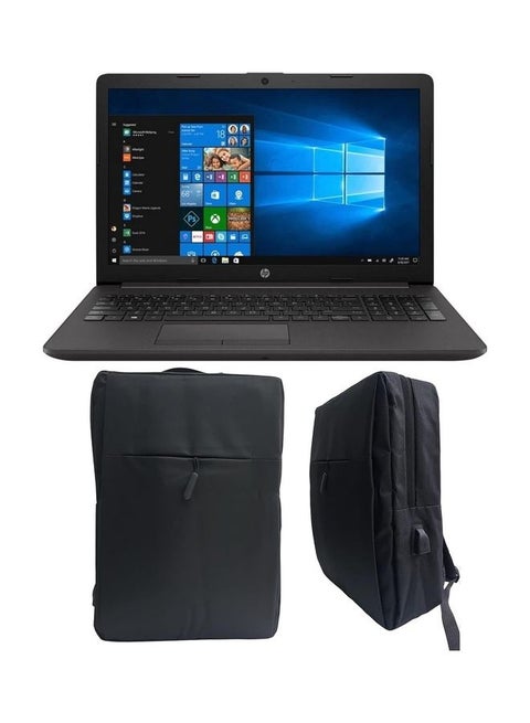 250 G8 Business Laptop With 15.6-inch Display, Core i3-1115G4 Processor/8GB RAM/256GB SSD/Intel UHD Graphics/Windows-11 With Laptop Bag English Black