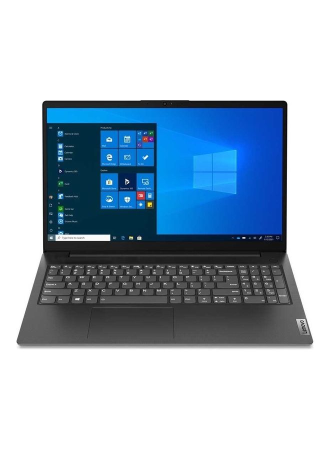 لينوفو كمبيوتر محمول V15 G3 IAP بشاشة FHD مقاس 15.6 بوصة، ومعالج Core i3-1215U/ذاكرة وصول عشوائي 8 جيجابايت/محرك أقراص SSD سعة 256 جيجابايت/بطاقة رسومات Intel UHD/نظام التشغيل Windows 11 - Image 1