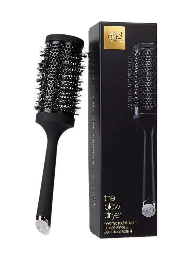 فرشاة شعر دائرية من السيراميك مزوّدة بفتحات أسود 55ملليلتر - Image 1