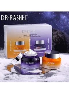 DR. RASHEL Vitamin C And Retinol Day, Night Cream 50x2grams  - Image 1