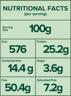 Earth Goods Organic Crunchy Peanut Butter 220grams  - Image 4
