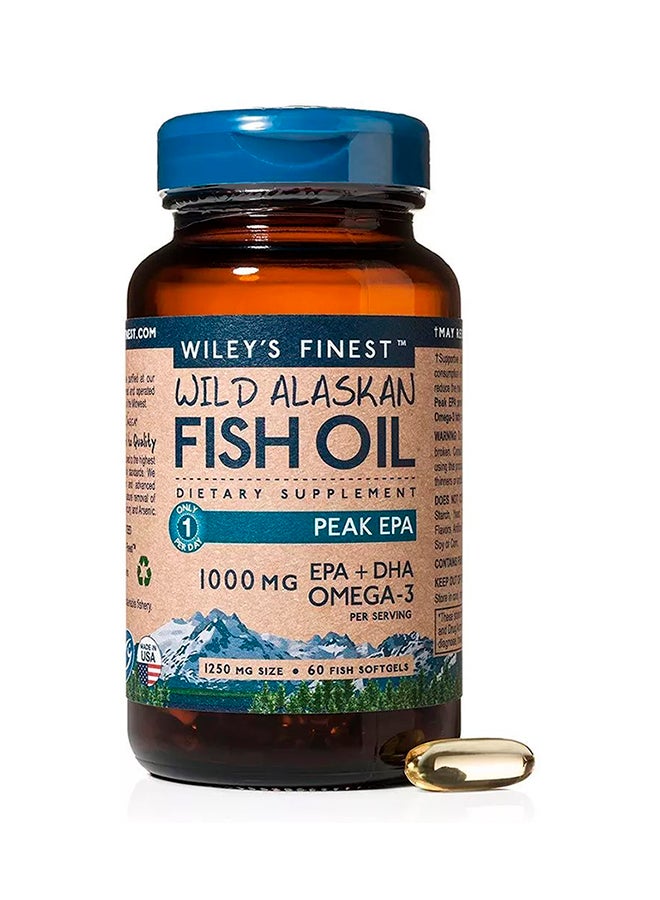 Wiley's Finest - Peak EPA Softgels 60's - Image 1