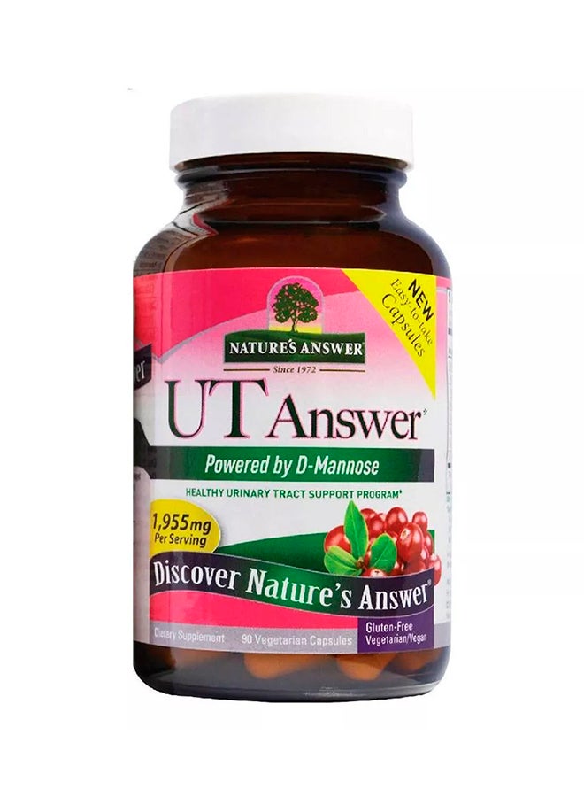 NATURE'S ANSWER UT Answer 1955 mg Vegetarian Capsules 90's  - Image 2