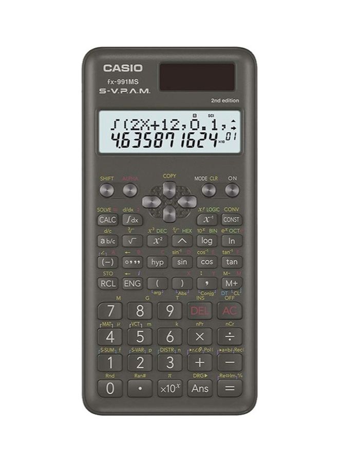 CASIO - Fx-991Ms-2Nd Edition Scientific Calculator Multicolour - Image 1