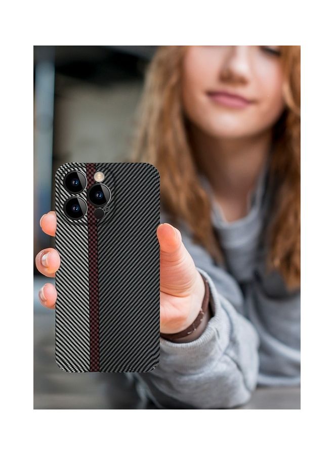 مارجون iPhone 13 Pro Carbon Case Unique Design Mixed Amazing Color White - Image 4