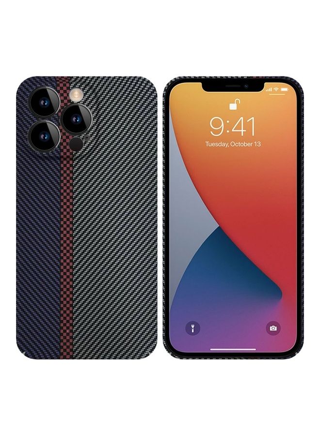 MARGOUN iPhone 12 Pro Carbon Case Unique Design Mixed Amazing Color Blue - Image 2