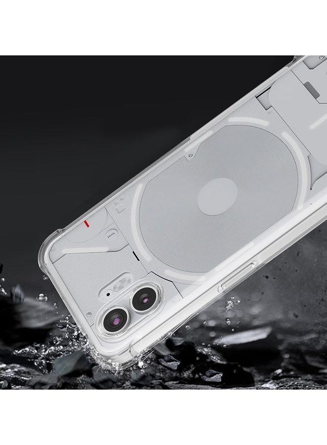MARGOUN Nothing Phone 2 Case Anti Yellowing Clear Gorilla Drop Protection Cover Shockproof Anti Scratch TPU Clear - Image 5