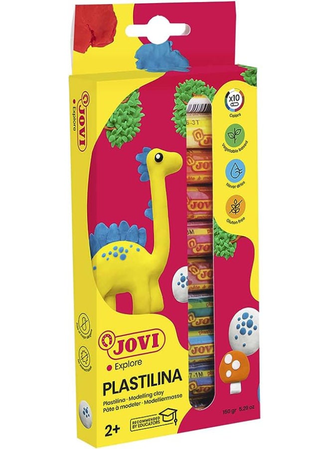 جوفي صلصال تشكيل بلاستيلينا بوزن 14 جم وبألوان مختلفة يأتي في عبوة نفطة من جوفي، رقم 90 - Image 1