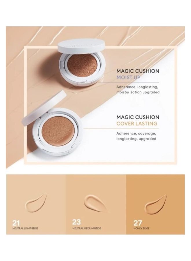 Missha Magic Cushion Cover Lasting Honey Beige  - Image 4