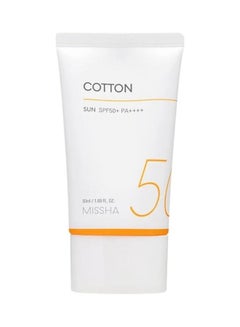 Missha All Around Safe Block Cotton SPF50+ White 50ml  - Image 1