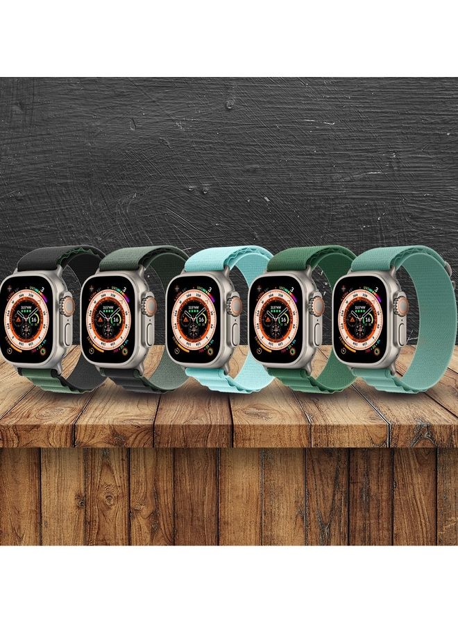 MARGOUN 5 Pack For Apple Watch Band 49mm 45mm 44mm 42mm Alpine Loop Band Women Men Adjustable With Metal G Hook Strap For iWatch Ultra Series SE Multicolour - Image 3