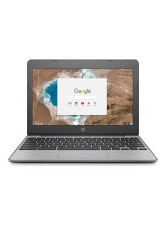 11-V010NR Laptop With 11.6-Inch Display, Celeron N3060 Processor/4GB RAM/16GB eMMC/Intel UHD Graphics/Chrome OS English Black