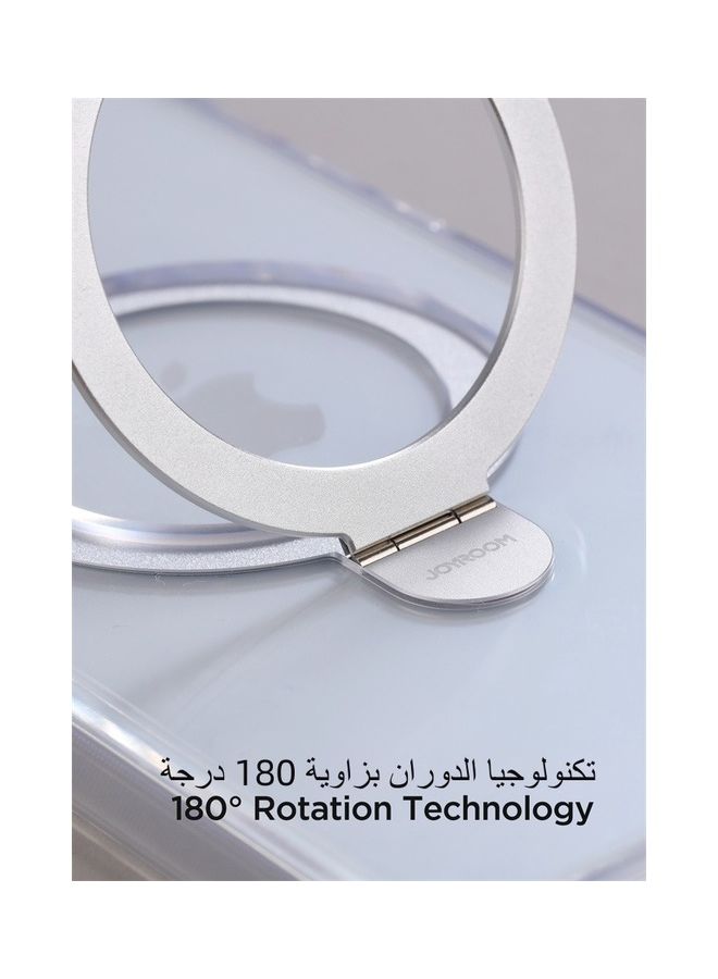 JOYROOM - Magnetic Protective Phone Case With Holder For iPhone 15 Transparent - Image 1