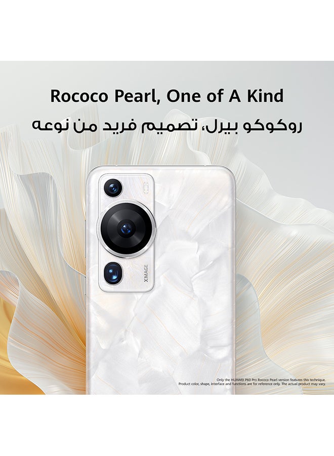 HUAWEI - P60 Pro Dual SIM Rococo Pearl 8GB RAM 256GB 4G - Middle East Version - Image 1