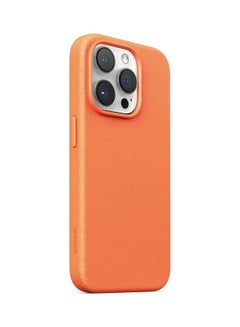 Magnetic Protective Phone Case For iPhone 15 Pro Orange