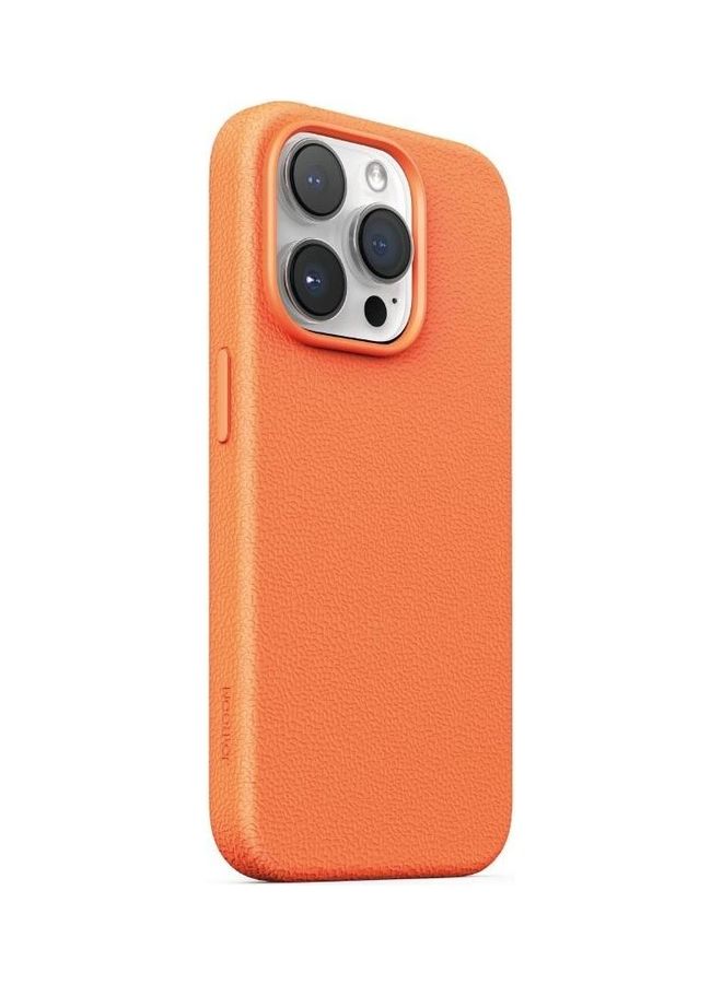 JOYROOM - Magnetic Protective Phone Case For iPhone 15 Pro Orange - Image 1