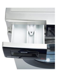 HOOVER Washing Machine Front Load Fully Automatic 1400 RPM  Pyrojet Technology Washer Made In Turkey 8 kg HWM-V814-PS Silver  - Image 4