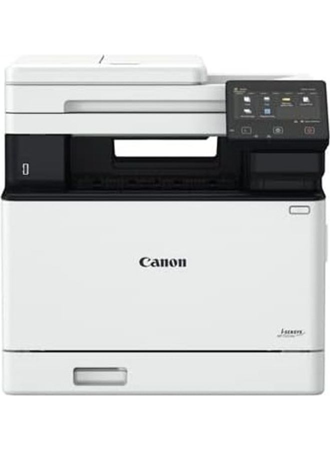 Canon - MF752Cdw 4 In 1 Print Copy Scan Fax Multifunction Wi-Fi Colour Laser Printer White - Image 1