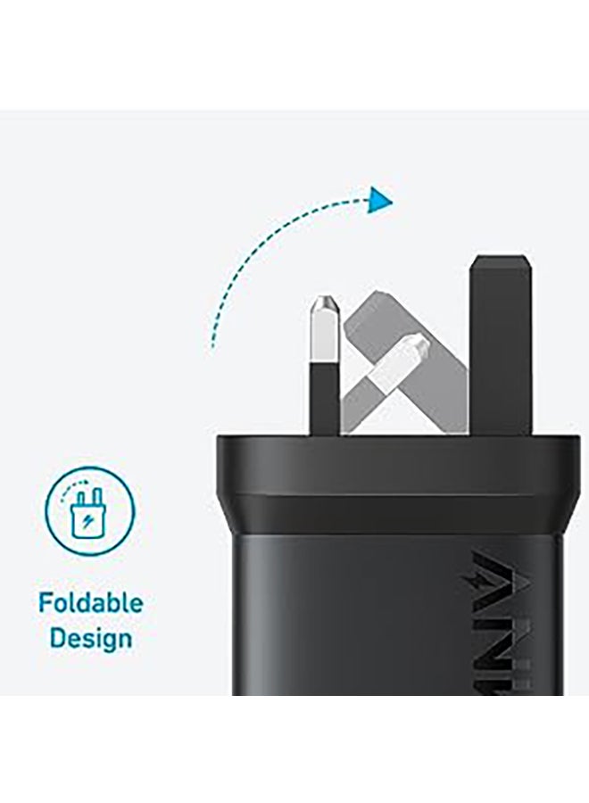 Anker - 315 Charger 67W USB C Charger Adapter, Foldable, PIQ 3.0 Compact Fast Laptop Charger, Wall Charger for MacBook Pro/Air, iPhone 16/15/14 Series, iPad, Samsung S25/S24, Huawei, AirPods, Xiaomi, Black Black - Image 1