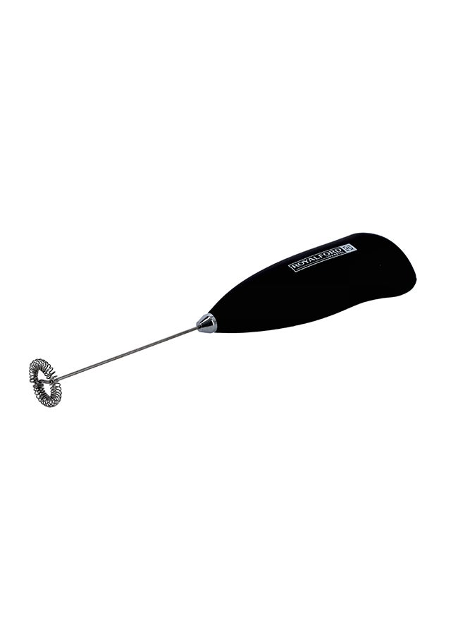 Royalford - Multi Purpose Milk Stirrer Silver With Black Handle - Image 1