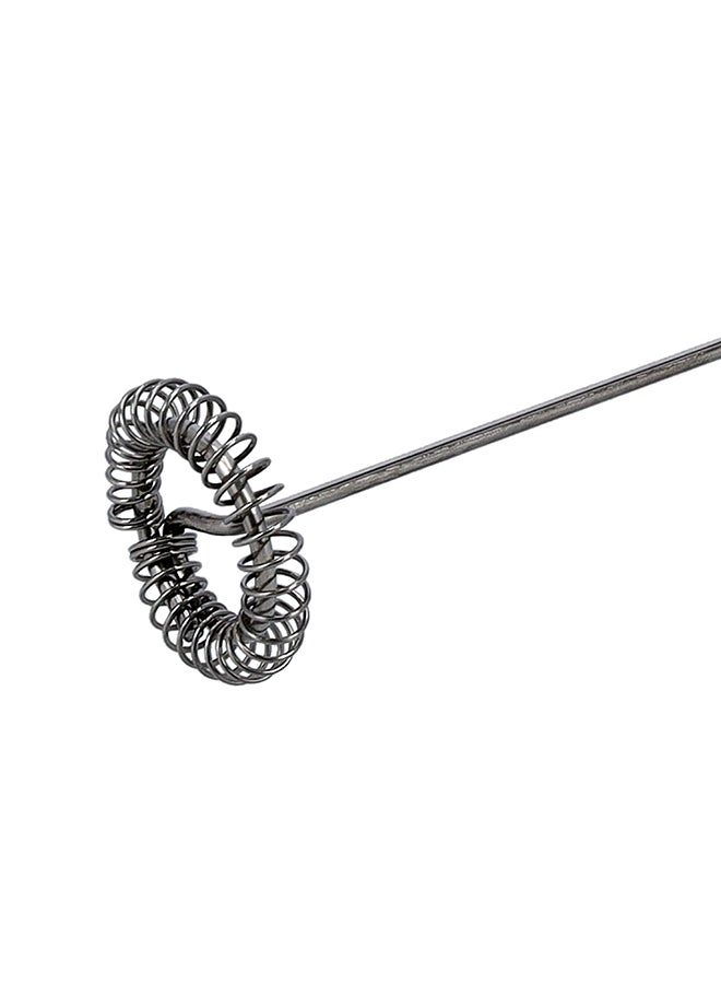 Royalford - Multi Purpose Milk Stirrer Silver With Black Handle - Image 1