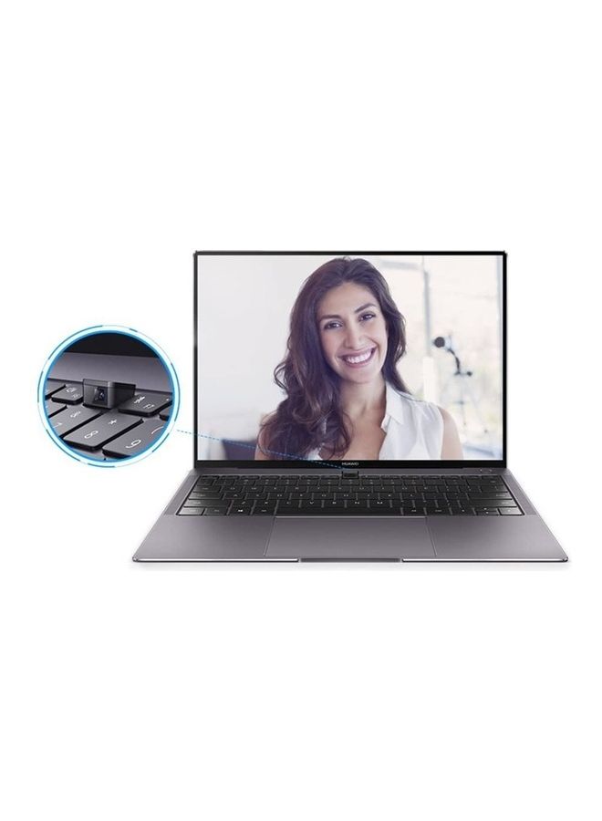 HUAWEI - MateBook X Pro Laptop With 13.9-inch Display, Core i7-10510U Processor/16GB RAM DDR4/1TB SSD/Windows 10 Pro/NVIDIA GeForce MX250 Graphics/ English/Arabic Gray - Image 1
