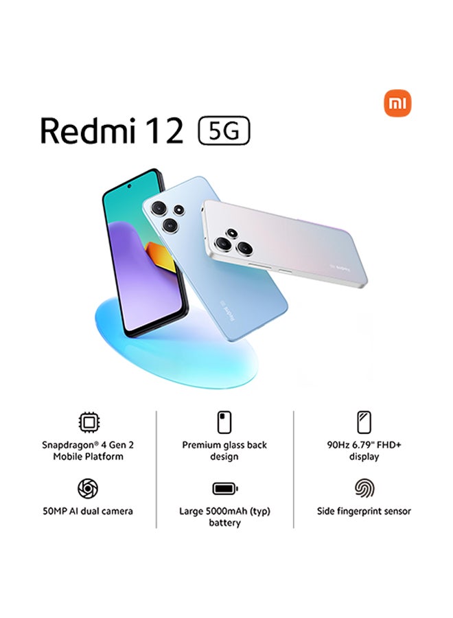 Redmi 12 Dual SIM Sky Blue 8GB RAM 256GB 5G - Global Version - v1692187591/N53428810A_10