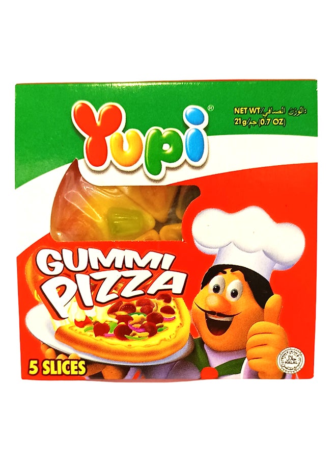 Gummy Pizza 5 Slices 21grams
