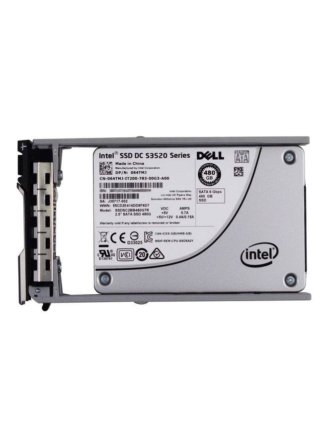 DELL SATA 6 Gbps SSD Server For R 740, R 750 480.0 GB 