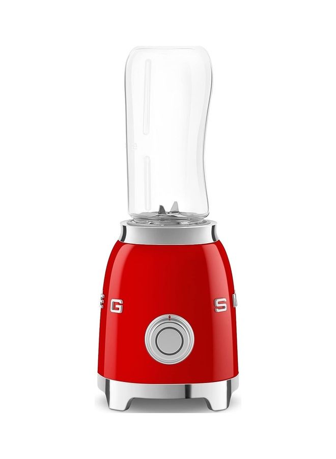 سميج - خلاط طراز ريترو 50's، 2 إعدادات للسرعة، وزجاجتان للتنقل 300 W PBF01RDUK - Image 1