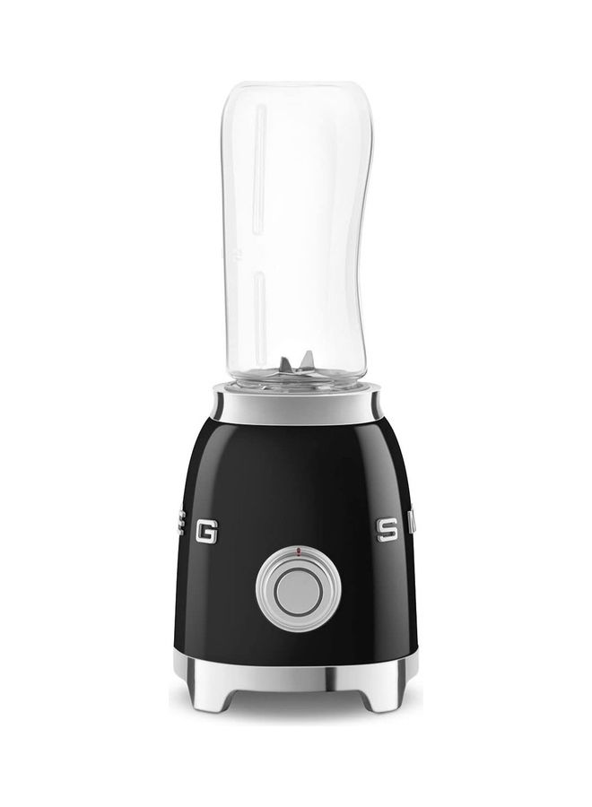 سميج - خلاط طراز ريترو 50's، 2 إعدادات للسرعة، وزجاجتان للتنقل 300 W PBF01BLUK - Image 1