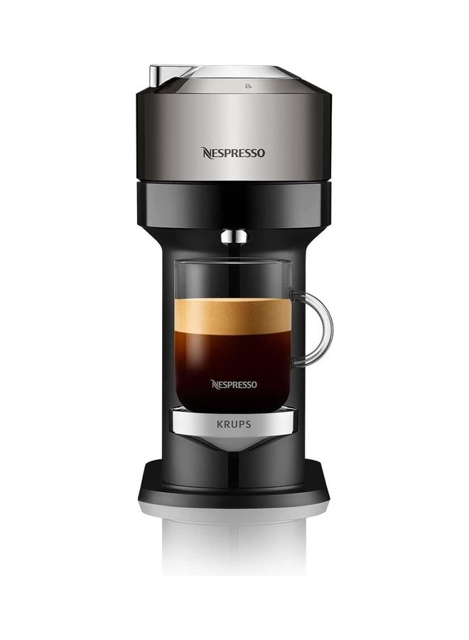 Nespresso - Krups Vertuo Coffee Capsule Machine With Aeroccino 3 Milk Frother Automatic Switch-off Short Heat-Up Time Six Cup Sizes Easy Preparation Space-Saving 1.2 L 1500.0 W XN910C1 Black/Silver - Image 1