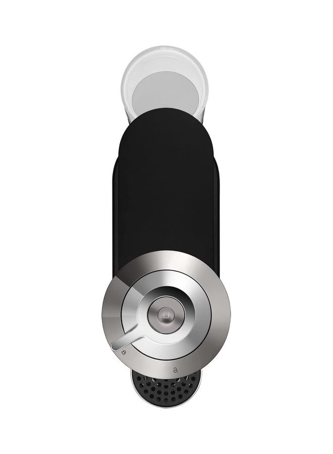 Nespresso - Krups Vertuo Coffee Capsule Machine With Aeroccino 3 Milk Frother Automatic Switch-off Short Heat-Up Time Six Cup Sizes Easy Preparation Space-Saving 1.2 L 1500.0 W XN910C1 Black/Silver - Image 1