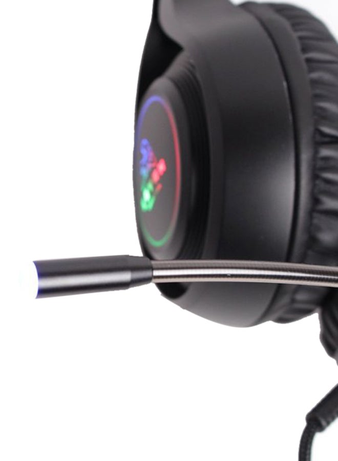 Kayan - Over-Ear KN1100 Gaming RGB Lightning Headset with Mic - Black - Image 1