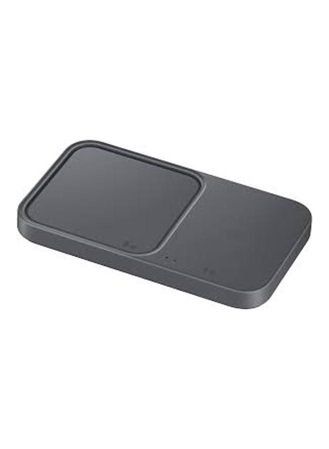 سامسونج - Super Fast Wireless Charger Duo Pad 15W Grey - Image 1