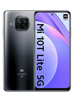 شاومي هاتف Mi 10T Lite ثنائي الشريحة بلون رمادي لؤلؤي وذاكرة وصول عشوائي (RAM) سعة 6 جيجابايت وذاكرة داخلية 128 جيجابايت ويدعم تقنية 5G - النسخة الصينية  - Image 1
