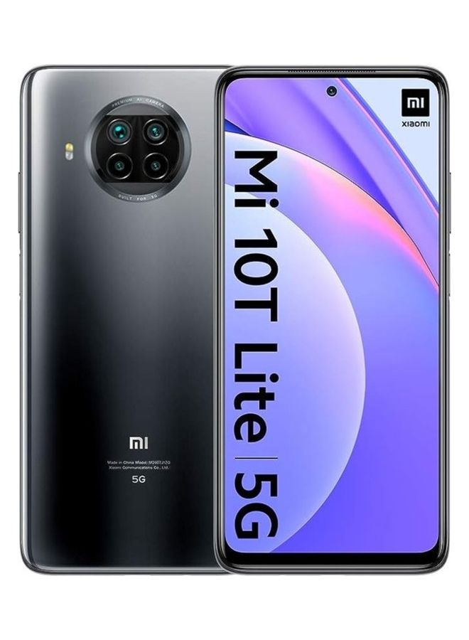 شاومي هاتف Mi 10T Lite ثنائي الشريحة بلون رمادي لؤلؤي وذاكرة وصول عشوائي (RAM) سعة 6 جيجابايت وذاكرة داخلية 128 جيجابايت ويدعم تقنية 5G - النسخة الصينية  - Image 1