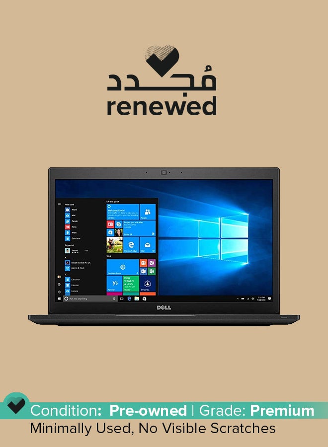 DELL Renewed - Latitude 7480 Laptop With 14-Inch Display,Core i5-6300U/8 GB RAM/256 SSD/Windows 10 English/Arabic Black - Image 1