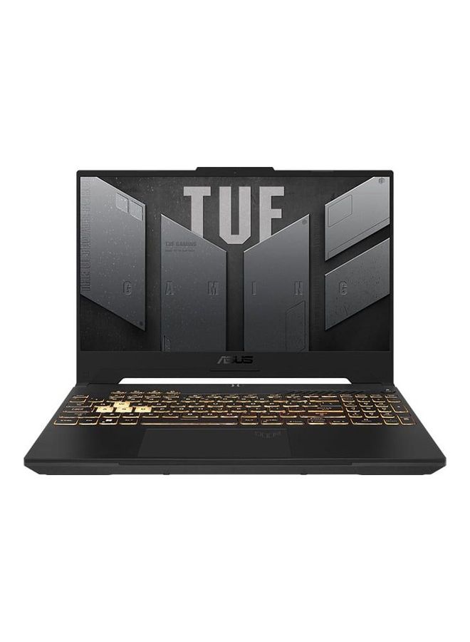 ASUS - FX507 F15 Gaming Laptop With 15.6-Inch FHD Display, Core i7-12700H Processor/16GB RAM/1TB SSD/DOS(Without Windows)/4GB NVIDIA GeForce RTX 3050/Backlit Keyboard English/Arabic Mecha Gray - Image 1