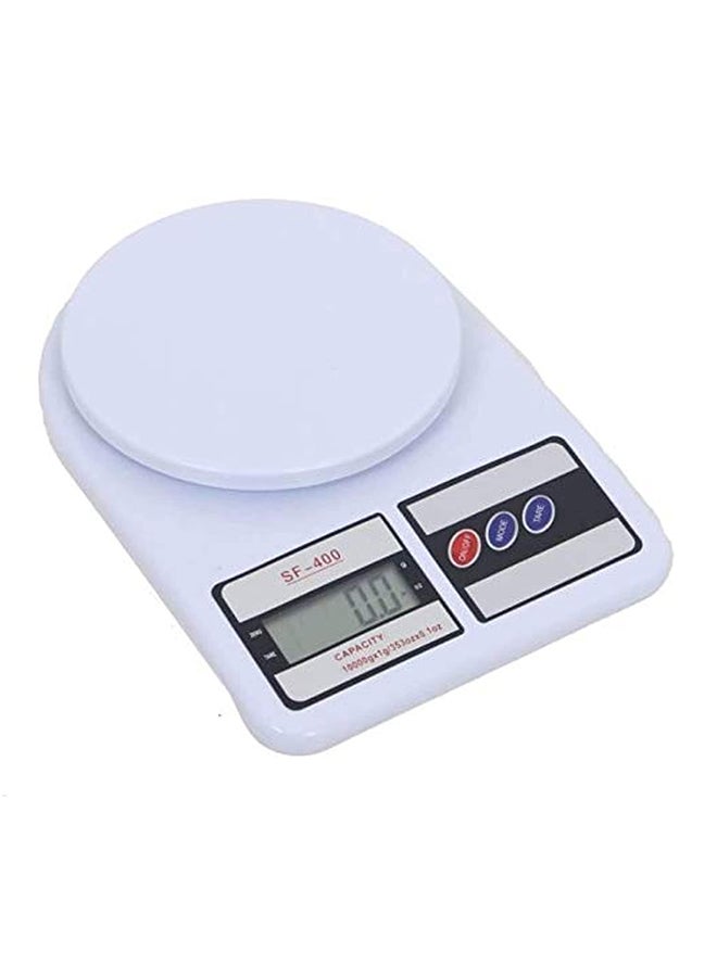 Beauenty Digital Kitchen Scale White White