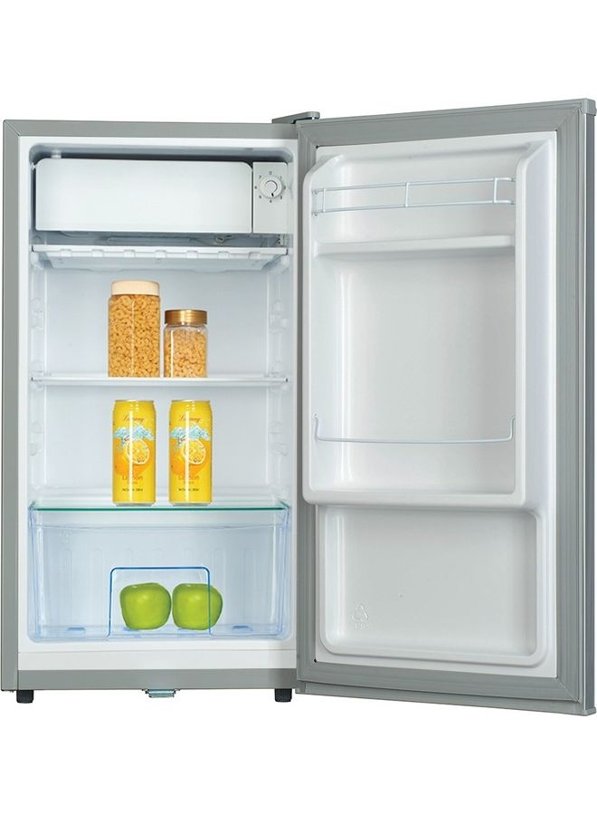 Nobel - 135 L Gross / 90 L Net, Single Door Refrigerator, Defrost,  R600a Refrigerant, Temperature Control, Separate Chiller Compartment, Vegetable Crisper And Cover 90 L NR130SS Dark Silver - Image 1