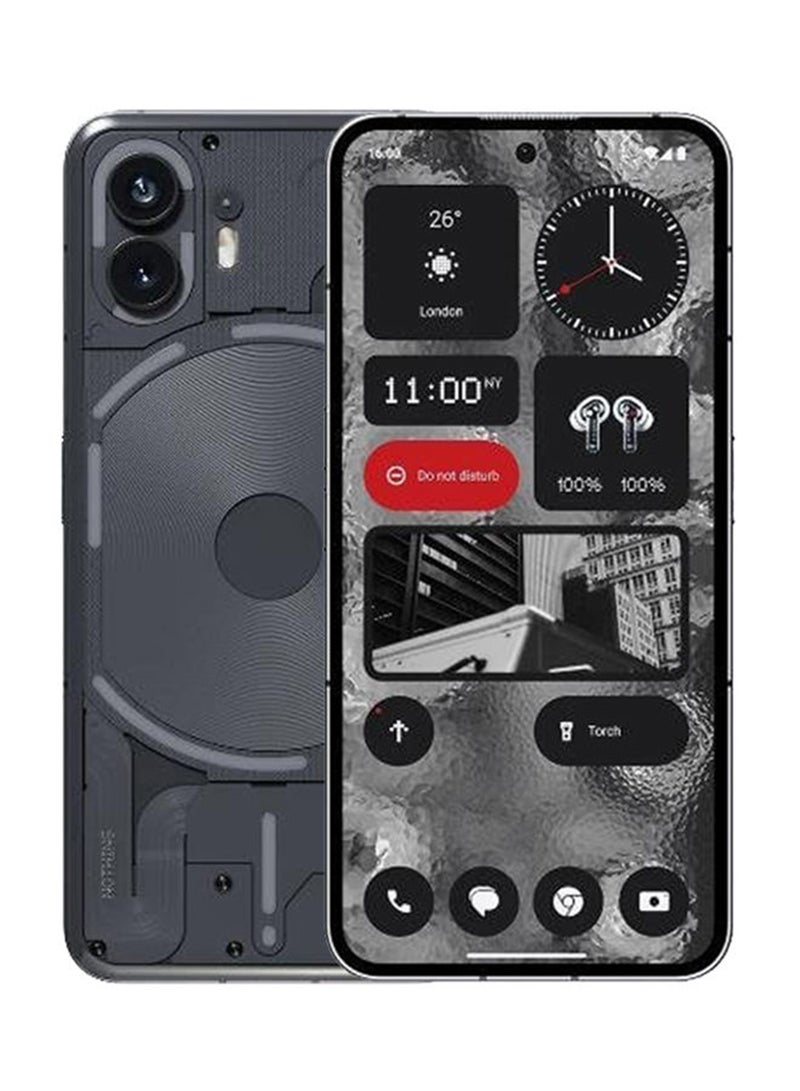 Nothing - Phone 2 Dual SIM Dark Grey 12GB RAM 512GB 5G - Middle East Version - Image 1