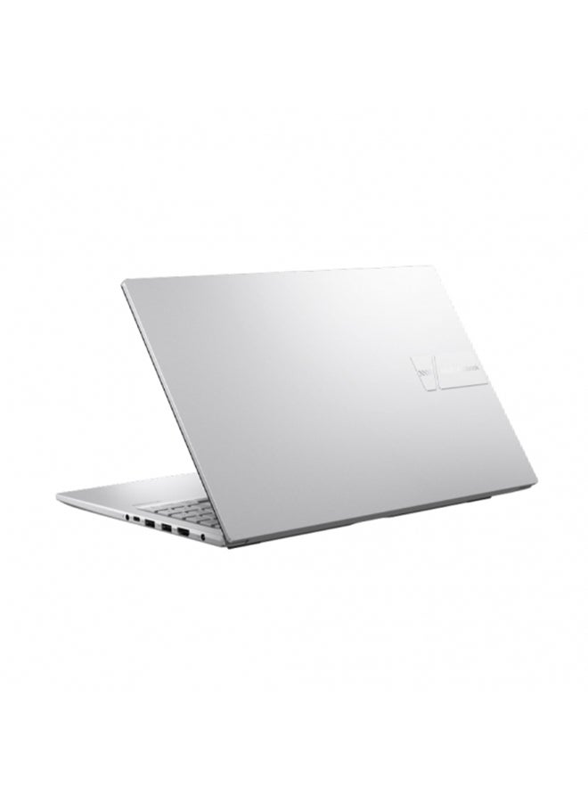 ASUS - VivoBook Laptop With 15.6-Inch Full HD(1920x1080) Display,Core i5-1335U Processor/8GB RAM DDR4/512GB SSD/Winodws 11/Intel Iris XE Graphics/ English/Arabic Cool Silver - Image 1
