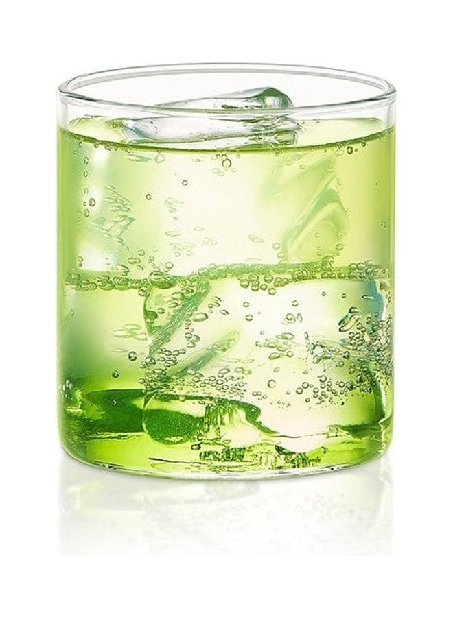 BOROSIL Vision Squat Glass Set Of 6- Microwavable, Borosilicate, Small White  - Image 1