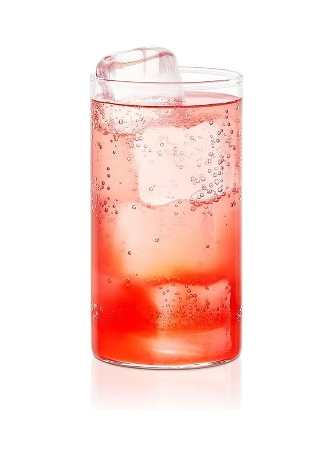 BOROSIL Vision Squat Glass Set Of 6- Microwavable, Borosilicate, Medium White  - Image 1