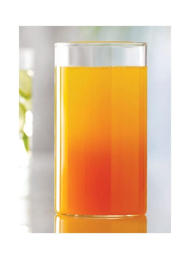 BOROSIL Vision Squat Glass Set Of 6- Microwavable, Medium White  - Image 1