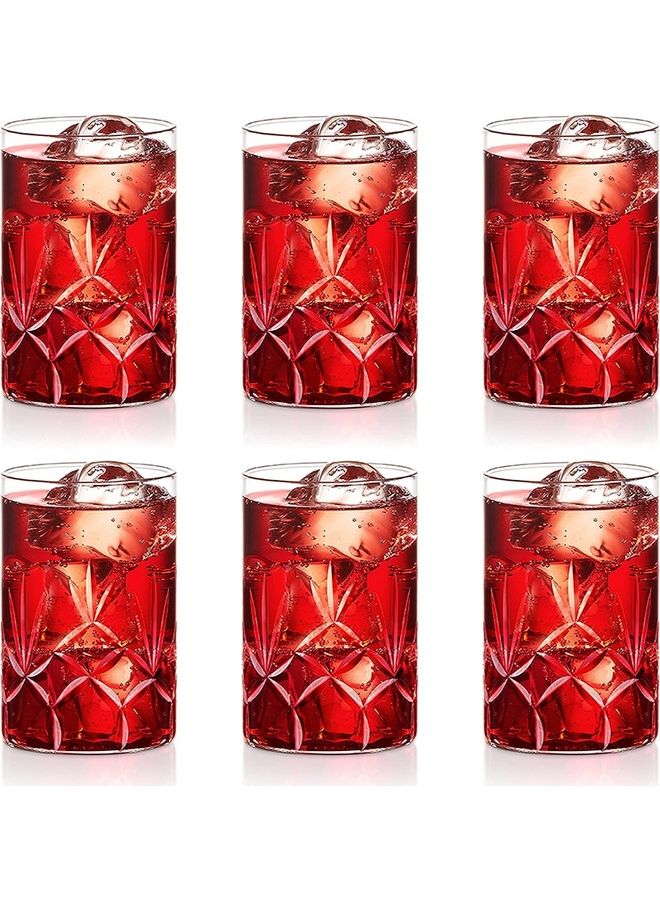 BOROSIL Meadow Glasses- Medium Set Of 6 White  - Image 1