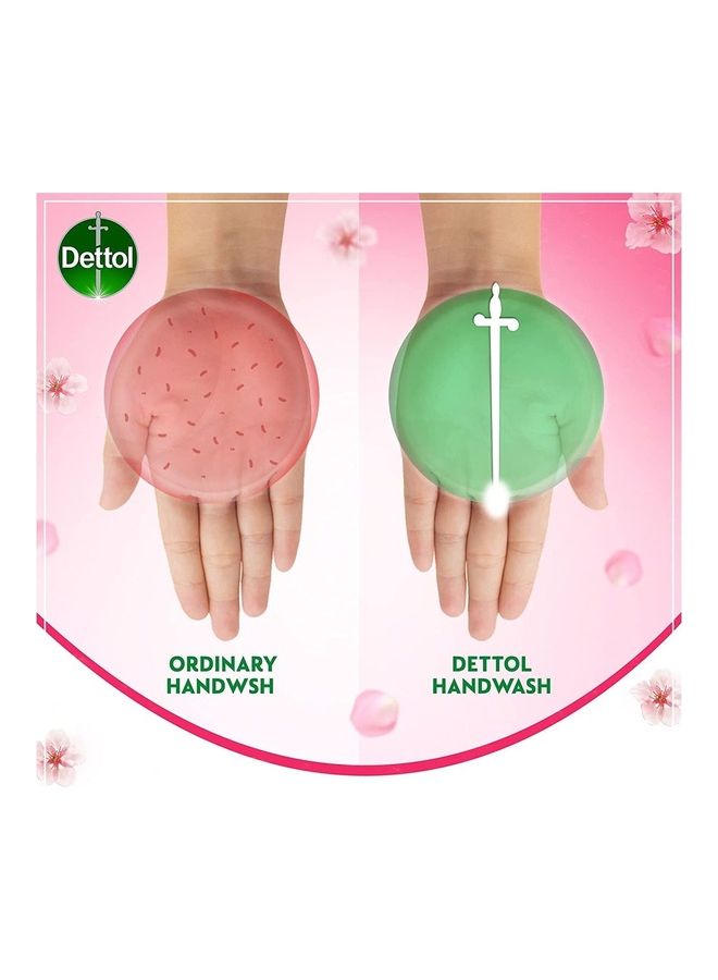 ديتول Anti-Bacterial Skincare Handwash Liquid Soap With Pump Pack Of 2 Pink 2x200ml  - Image 4